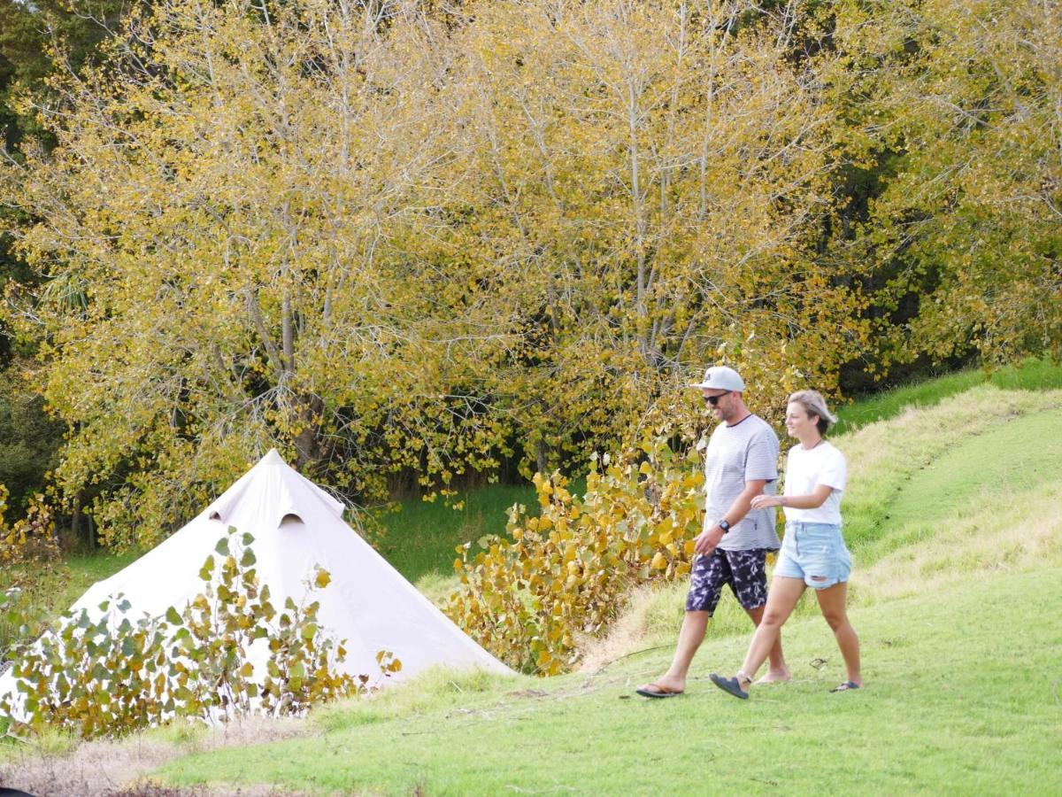 Aotearoa Surf Eco Pods Hotel Te Arai Exterior photo